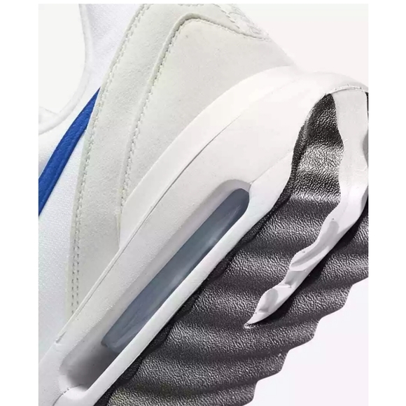 Nike Air Max Dawn Size 11.5 White Light Bone Blue Black DJ 3624 100 Mens - Picture 5 of 15